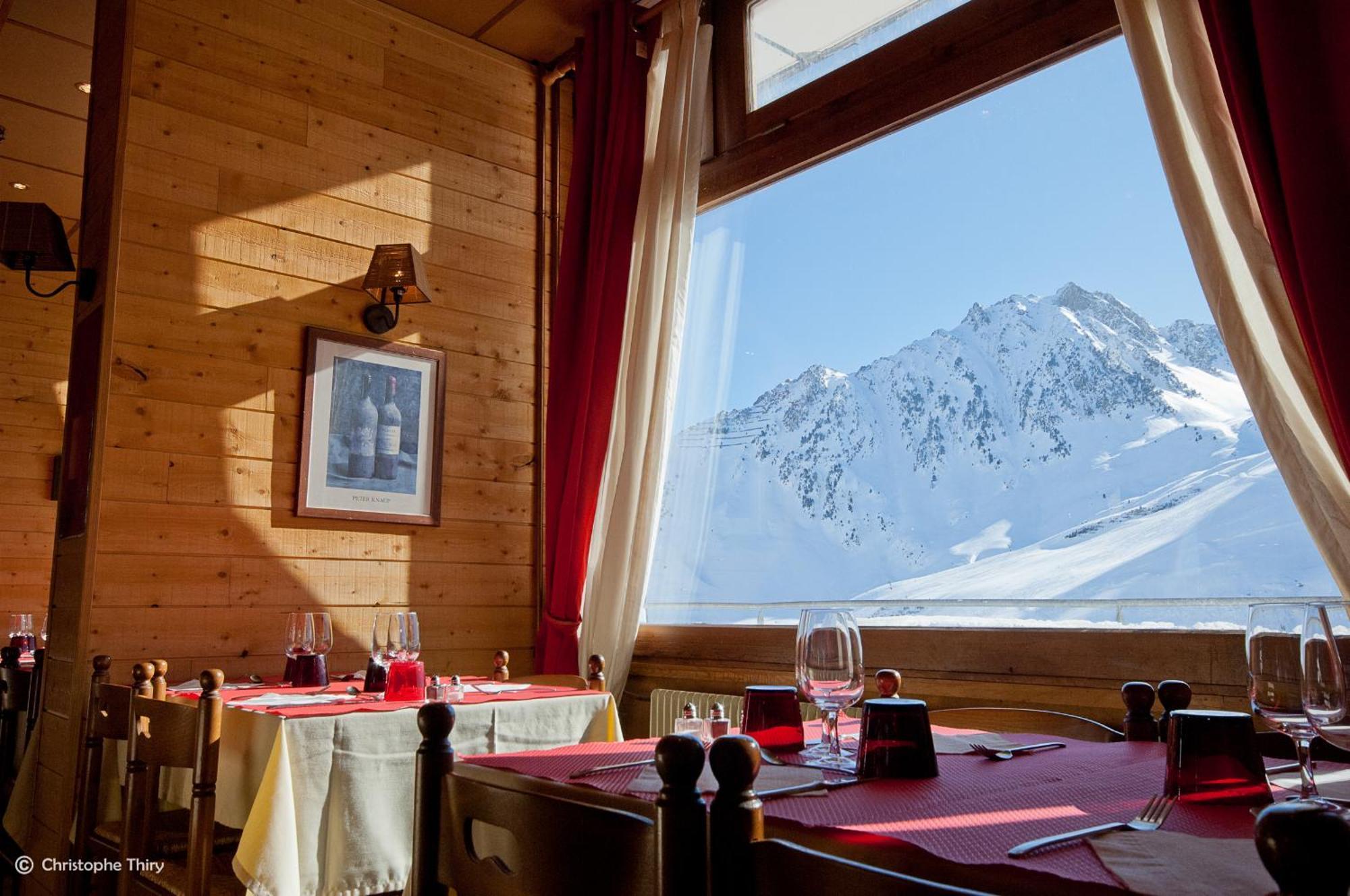 Hotel-Restaurant La Mandia La Mongie Exteriör bild