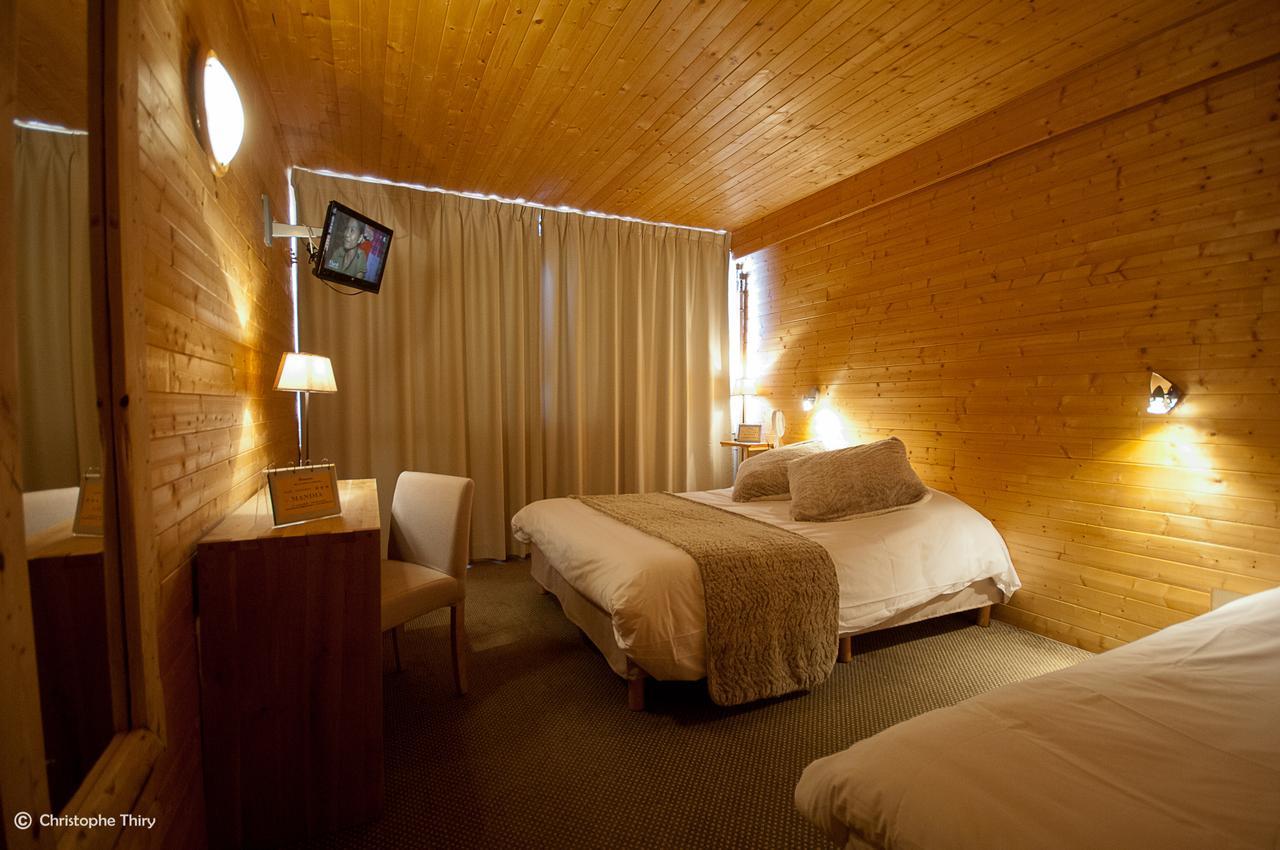 Hotel-Restaurant La Mandia La Mongie Rum bild